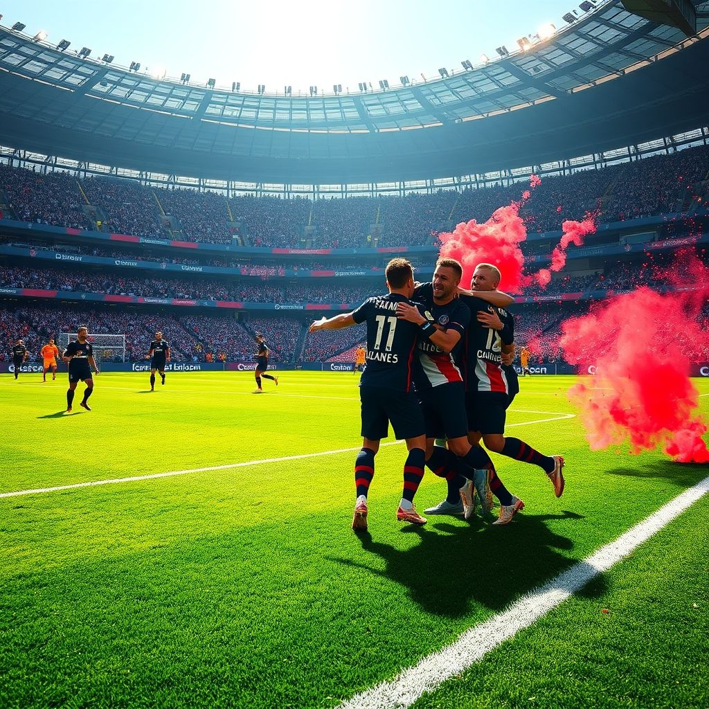 韦德体育官网入口-巴黎圣日耳曼豪取法甲胜利，领先优势进一步扩大